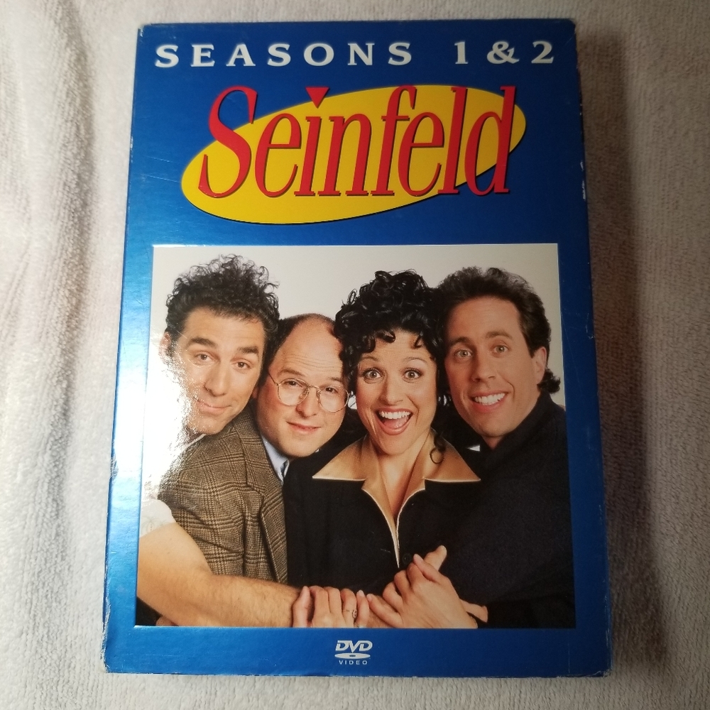 Seinfeld season 1&2 DVD 4 disk set.